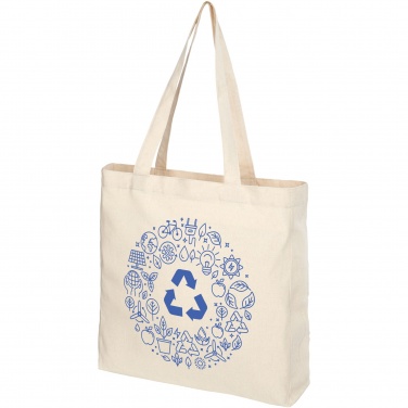 Logotrade promotional giveaway image of: Pheebs 210 g/m² recycled gusset tote bag 13L