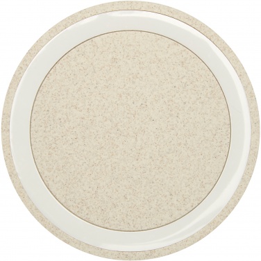 Logo trade promotional giveaways image of: Naka 5W wheat straw wireless charging pad