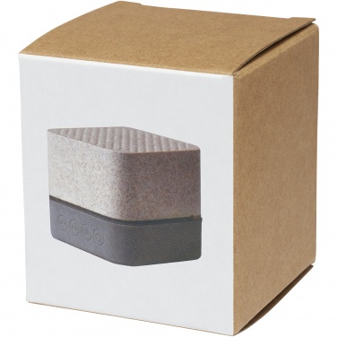 Logotrade promotional giveaway image of: Aira wheat straw Bluetooth® speaker
