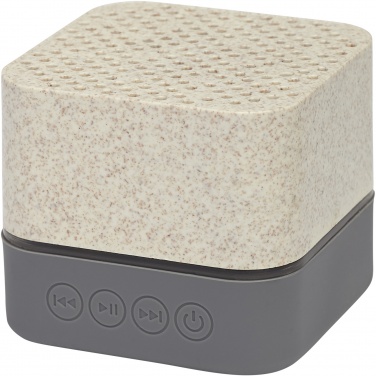 Logotrade corporate gift picture of: Aira wheat straw Bluetooth® speaker