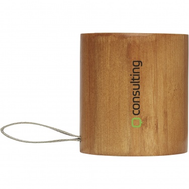 Logo trade business gift photo of: Lako bamboo Bluetooth® speaker 