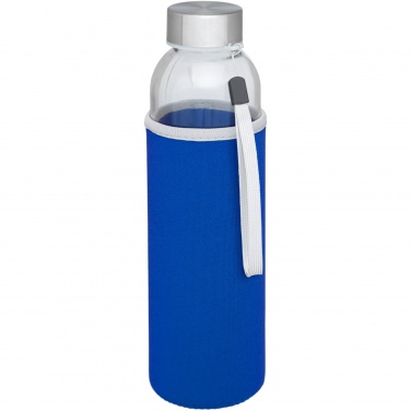 Logo trade promotional items image of: Bodhi 500 ml glass water bottle