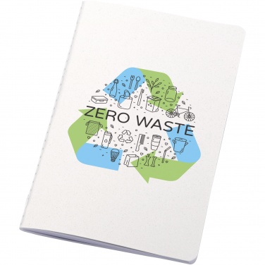 Logo trade promotional gifts image of: Fabia crush paper cover notebook