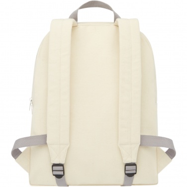 Logotrade business gifts photo of: Pheebs 450 g/m² recycled cotton and polyester backpack 10L