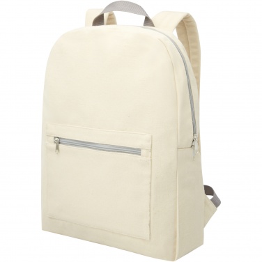 Logotrade promotional merchandise photo of: Pheebs 450 g/m² recycled cotton and polyester backpack 10L