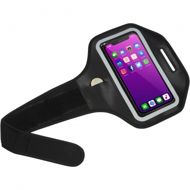 Logotrade promotional merchandise photo of: Haile reflective smartphone bracelet with transparent cover