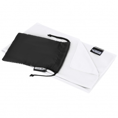 Logo trade promotional merchandise photo of: Raquel cooling towel made from recycled PET 80x30 cm
