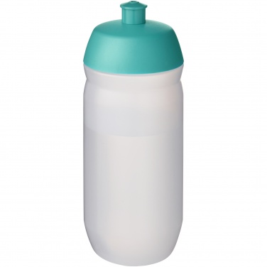 Logo trade promotional gift photo of: HydroFlex™ Clear 500 ml squeezy sport bottle