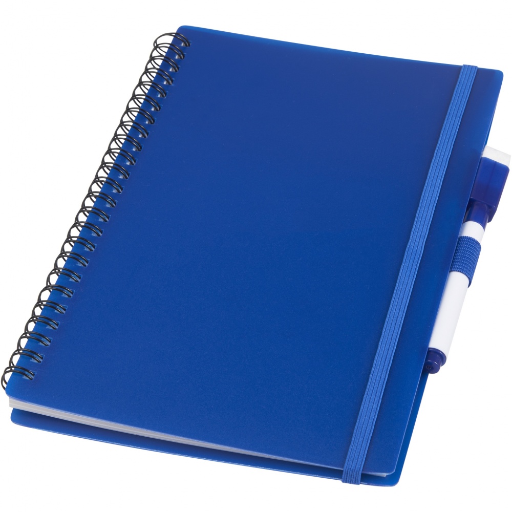 Logo trade promotional giveaway photo of: Pebbles reference reusable notebook