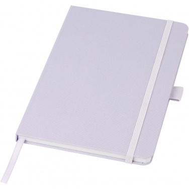Logo trade promotional products picture of: Honua A5 recycled paper notebook with recycled PET cover