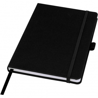 Logotrade corporate gift image of: Honua A5 recycled paper notebook with recycled PET cover
