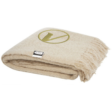 Logotrade promotional giveaways photo of: Ivy GRS certified RPET blanket