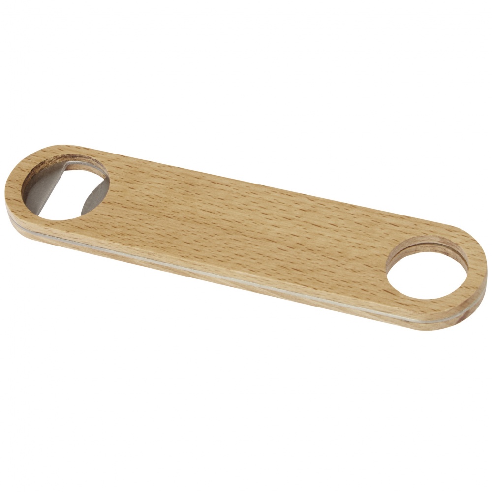 Logo trade promotional items image of: Origina wooden bottle opener