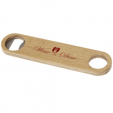 Logotrade promotional gift image of: Origina wooden bottle opener