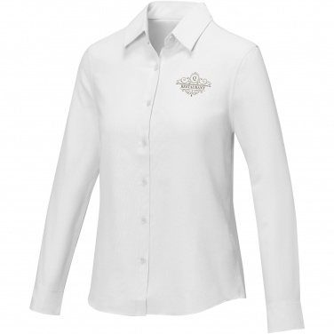 Logo trade promotional giveaways image of: Pollux long sleeve women's shirt