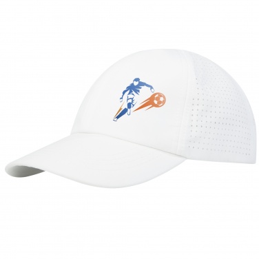 Logotrade promotional items photo of: Mica 6 panel GRS recycled cool fit cap
