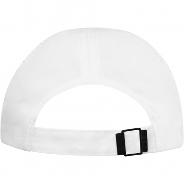 Logo trade advertising products image of: Morion 6 panel GRS recycled cool fit sandwich cap