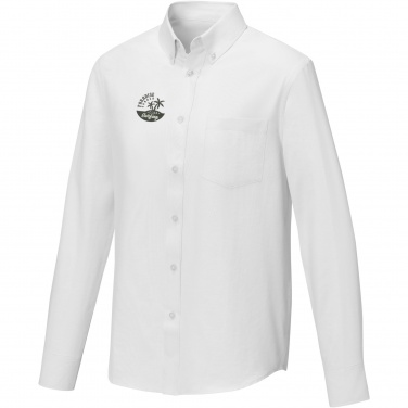 Logo trade promotional giveaway photo of: Pollux long sleeve men's shirt