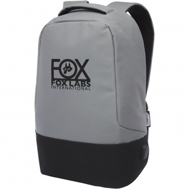 Logotrade promotional products photo of: Cover GRS RPET anti-theft backpack 18L