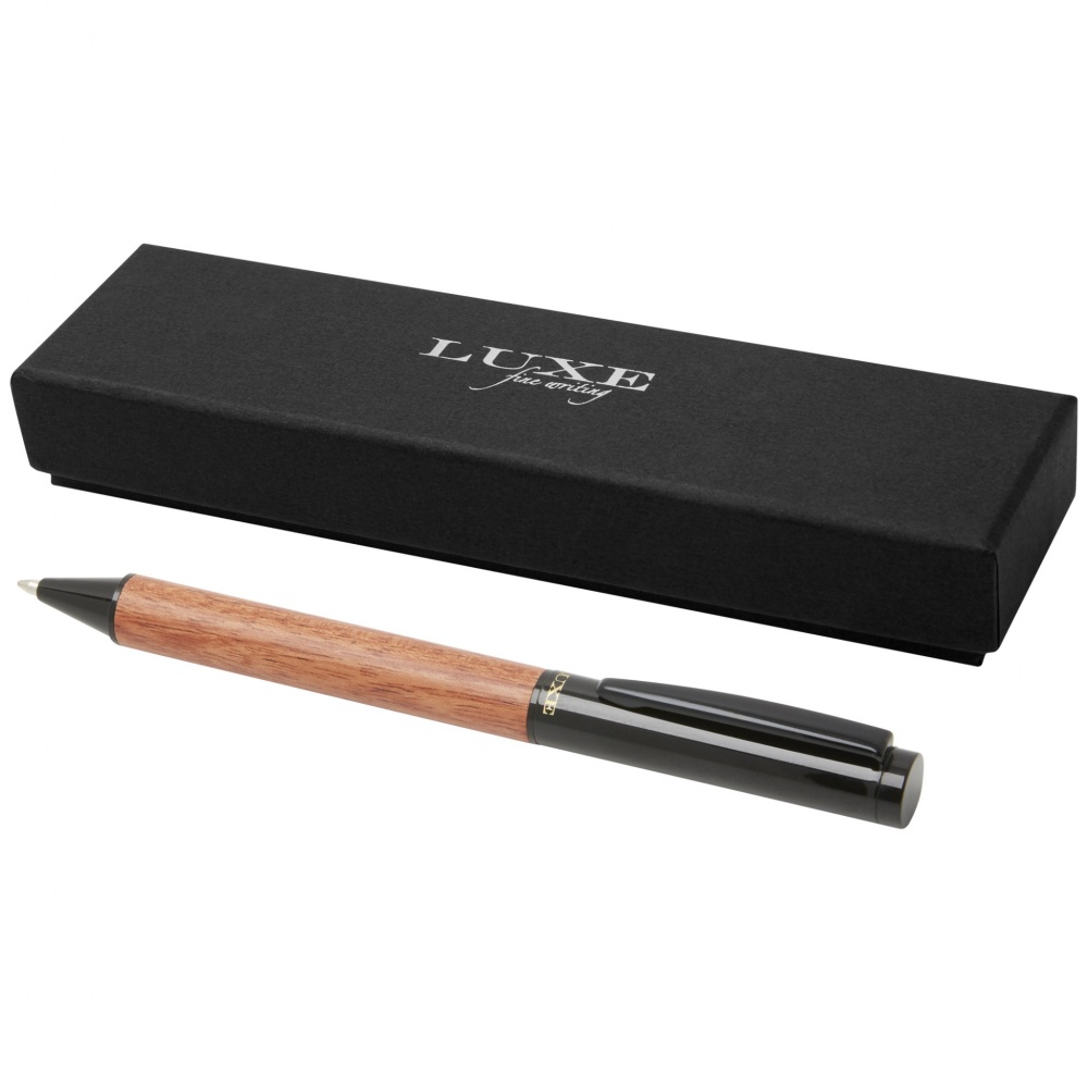 Logo trade promotional product photo of: Timbre wood ballpoint pen