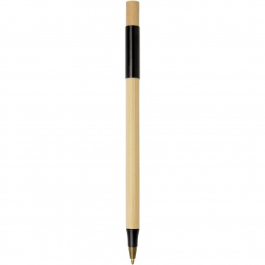 Logo trade business gifts image of: Kerf 3-piece bamboo pen set