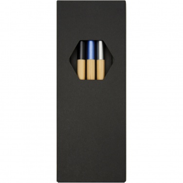 Logotrade promotional merchandise picture of: Kerf 3-piece bamboo pen set