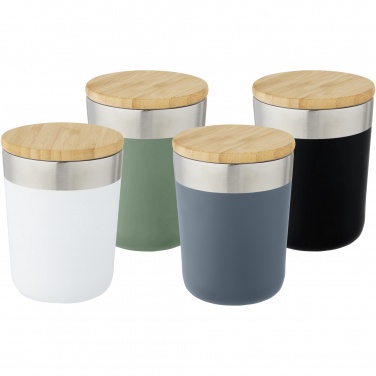 Logotrade business gift image of: Lagan 300 ml stainless steel tumbler with bamboo lid