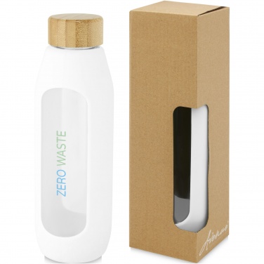Logotrade corporate gifts photo of: Tidan 600 ml borosilicate glass bottle with silicone grip