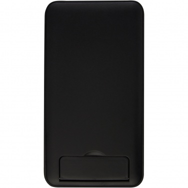 Logotrade promotional product picture of: Loop 10W recycled plastic wireless charging pad with phone stand