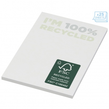 Logo trade promotional products picture of: Sticky-Mate® recycled sticky notes 50 x 75 mm