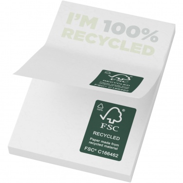 Logotrade promotional gift picture of: Sticky-Mate® recycled sticky notes 50 x 75 mm