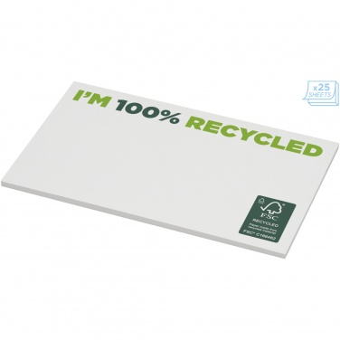Logotrade promotional item picture of: Sticky-Mate® recycled sticky notes 127 x 75 mm