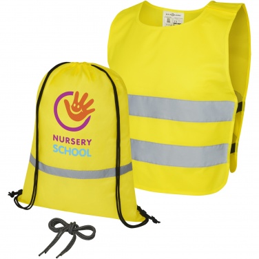 Logo trade promotional merchandise image of: RFX™ Ingeborg safety and visibility set for childeren 7-12 years