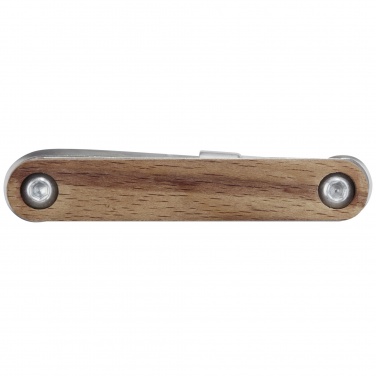 Logo trade promotional merchandise photo of: Fixie 8-function wooden bicycle multi-tool