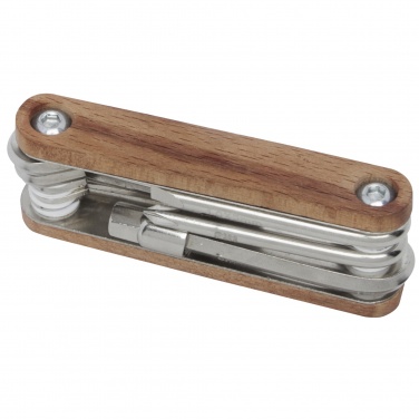 Logotrade promotional item image of: Fixie 8-function wooden bicycle multi-tool