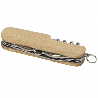 Logo trade promotional gifts picture of: Richard 7-function wooden pocket knife