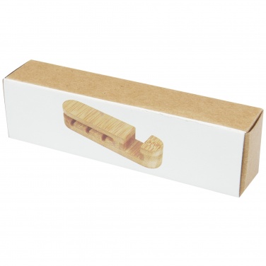 Logo trade promotional giveaways image of: Edulis bamboo cable manager 