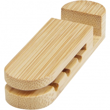 Logotrade promotional gift image of: Edulis bamboo cable manager 