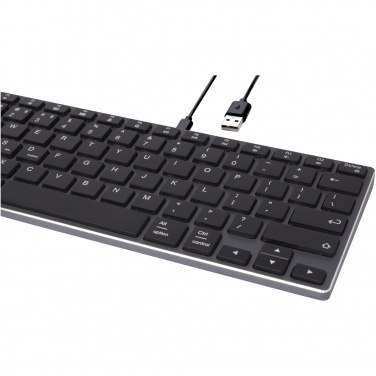 Logo trade advertising products image of: Hybrid performance Bluetooth keyboard - QWERTY