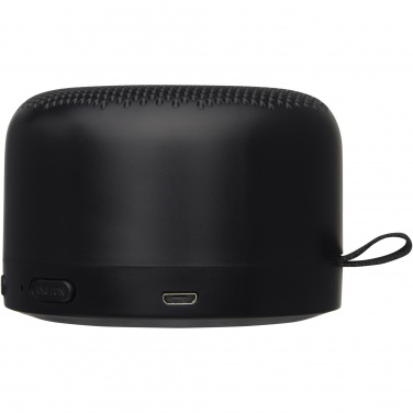 Logo trade promotional products image of: Loop 5W recycled plastic Bluetooth speaker