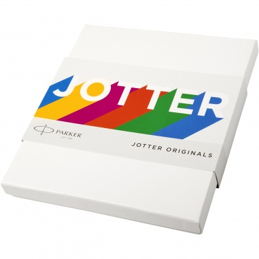 Logotrade promotional gift picture of: Parker Classic notebook and Parker pen gift box