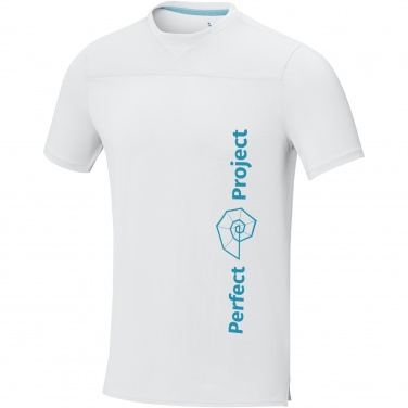 Logo trade business gift photo of: Borax short sleeve men's GRS recycled cool fit t-shirt