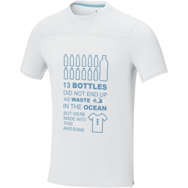 Logo trade promotional merchandise picture of: Borax short sleeve men's GRS recycled cool fit t-shirt