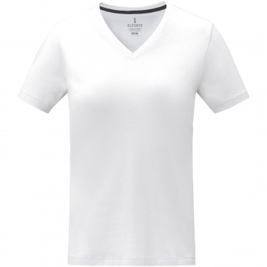 Logotrade promotional item picture of: Somoto short sleeve women's V-neck t-shirt 