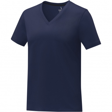 Logotrade corporate gift picture of: Somoto short sleeve women's V-neck t-shirt 