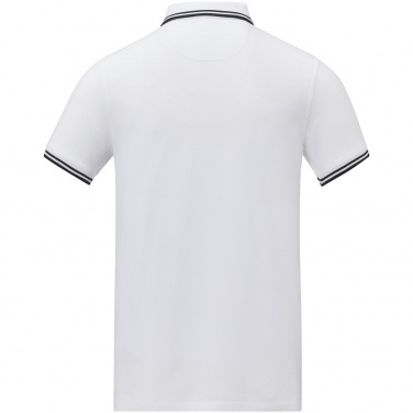 Logo trade promotional gifts picture of: Amarago short sleeve men's tipping polo