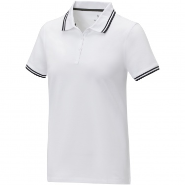 Logotrade advertising products photo of: Amarago short sleeve women's tipping polo