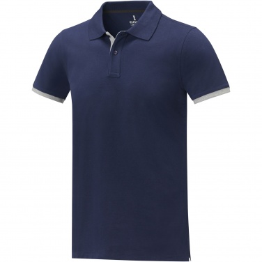 Logotrade business gift image of: Morgan short sleeve men's duotone polo