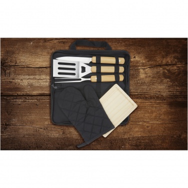 Logo trade promotional products picture of: Gratar 5-piece BBQ set