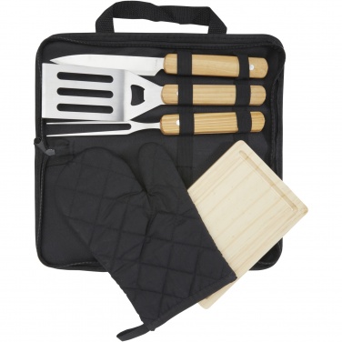 Logo trade business gift photo of: Gratar 5-piece BBQ set